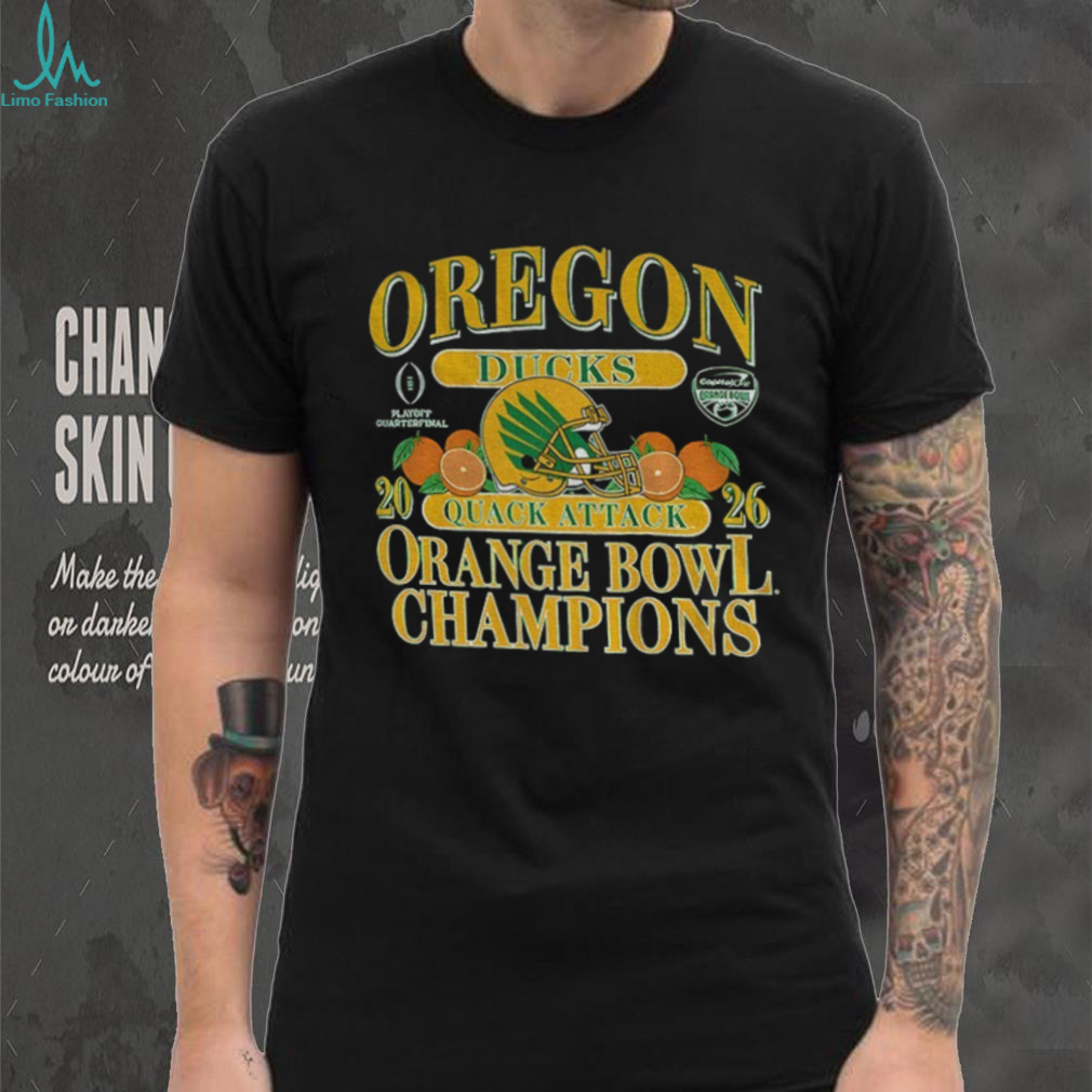 Official Oregon Ducks Quack Attack Capital One Orange Bowl Champions shirt Official Oregon Ducks Quack Attack Capital One Orange Bowl Champions shirt
