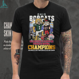 Ohio Bobcats vs UNLV Rebels Scooters Coffee Frisco Bowl Champions 2025 T Shirt