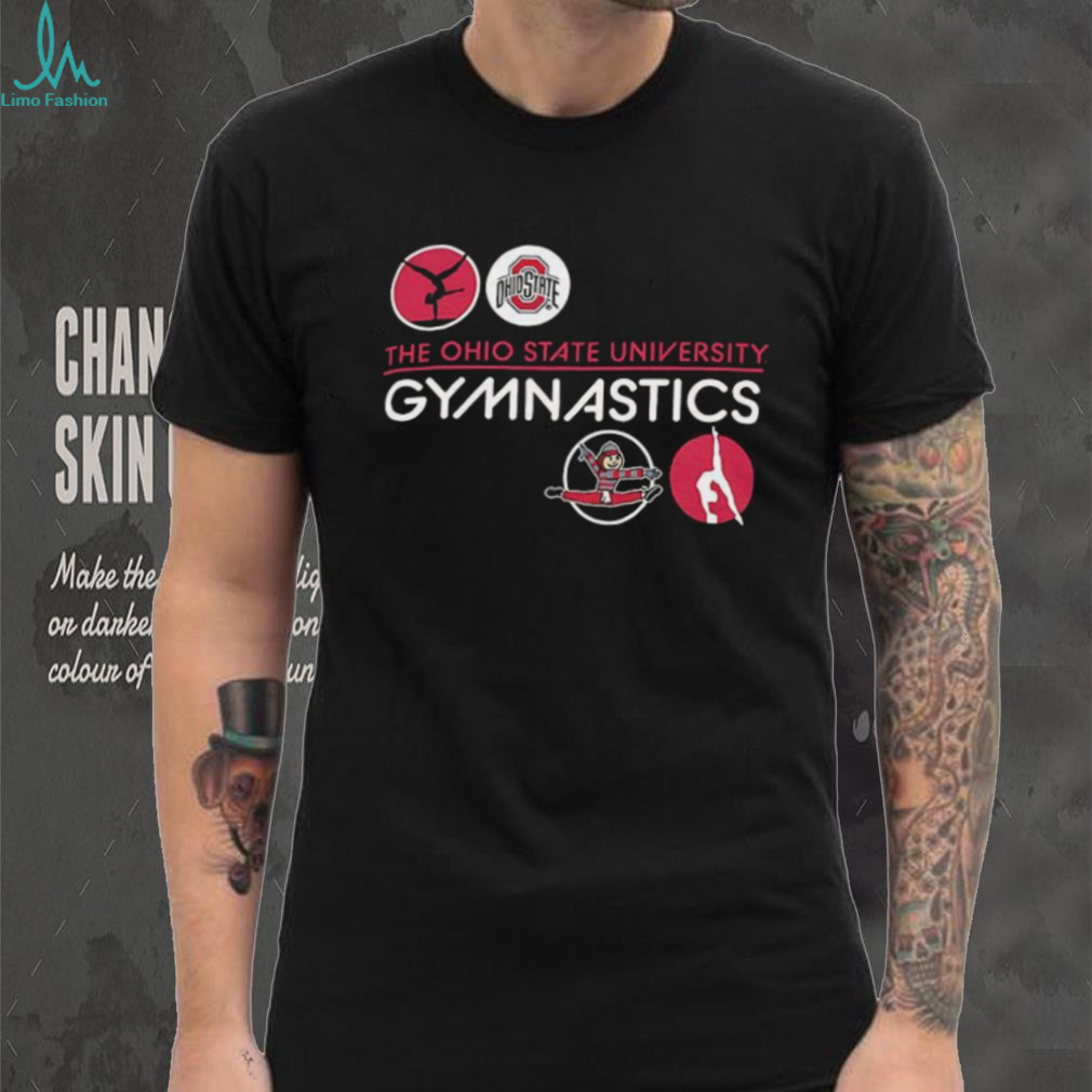 Ohio State Buckeyes the university gymnastics logo shirt Ohio State Buckeyes the university gymnastics logo shirt