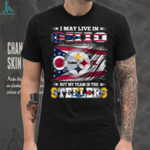 Ohio State Flag and Pittsburgh Steelers Fan T Shirt