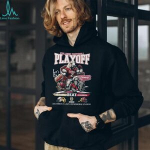 Oklahoma Sooners vs. Alabama Crimson Tide 2025 Playoff T Shirt Oklahoma Sooners vs. Alabama Crimson Tide 2025 Playoff T Shirt