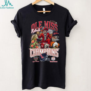 Ole Miss Rebels 2026 Playoff Semifinals Champions Graphic Tee