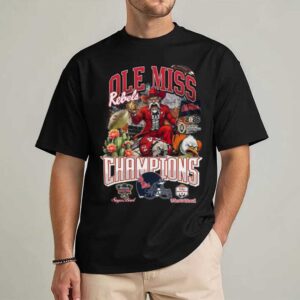 Ole Miss Rebels 2026 Playoff Semifinals Champions Graphic Tee