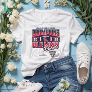 Ole Miss Rebels Sugar Bowl Champs 2026 Shirt