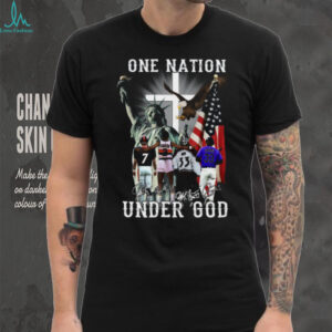 One Nation Under God Patriotic Sports T Shirt