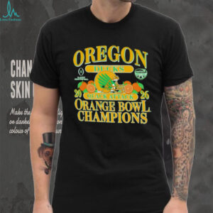 Oregon Ducks Quack Attack Capital One Orange Bowl Champions shirt