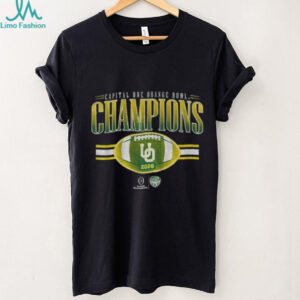 Oregon Ducks football CFP Capital One Orange Bowl Champions 2025 logo shirt