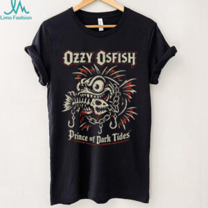 Ozzy Osfish Prince of Dark Tides Heavy Metal Fish T Shirt