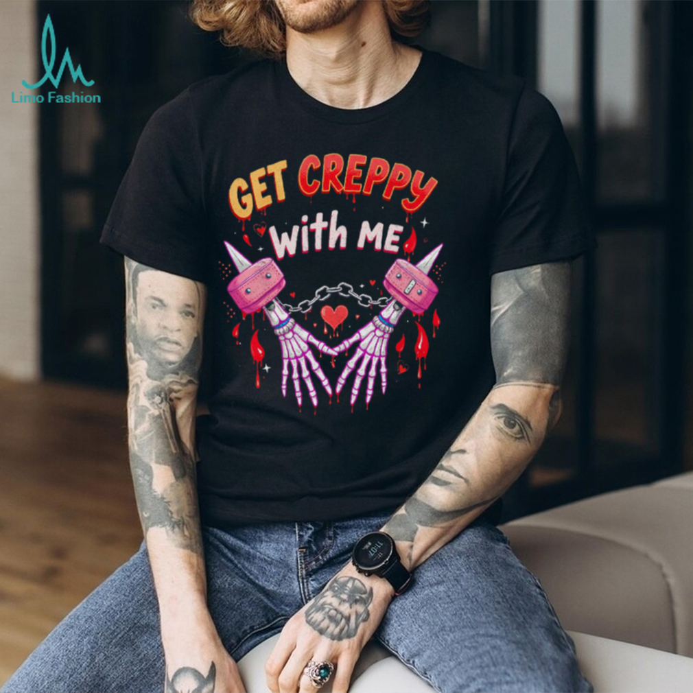 Pastel Goth “Get Creepy With Me” Skeleton Hands Graphic Tee Pastel Goth “Get Creepy With Me” Skeleton Hands Graphic Tee