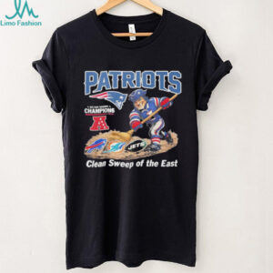 Pat Patriot New England Patriots AFC East Division clean Sweep of the East shirt Pat Patriot New England Patriots AFC East Division clean Sweep of the East shirt
