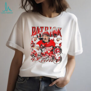Patrick Kane Detroit Red Wings Vintage Style Hockey Tribute Shirt