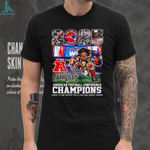Patriots American Football Conference Champions 2026 Commemorative Shirt