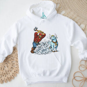 Paul Bunyan Minnesota Inspired anti Ice protest shirt