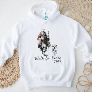 Peace walking Monk and Aloka dog walk for peace 2026 2026 shirt