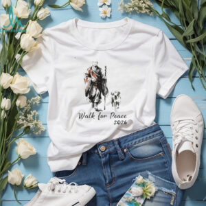 Peace walking Monk and Aloka dog walk for peace 2026 2026 shirt