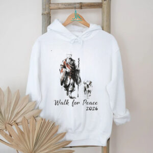 Peace walking Monk and Aloka dog walk for peace 2026 2026 shirt