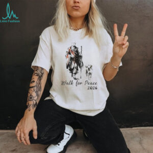Peace walking Monk and Aloka dog walk for peace 2026 2026 shirt