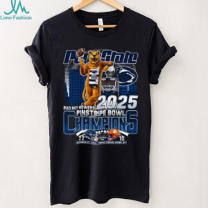 Penn State Nittany Lions 2025 Pinstripe Bowl Champions T Shirt