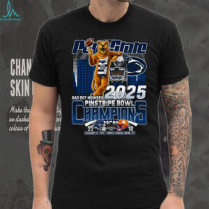 Penn State Nittany Lions 2025 Pinstripe Bowl Champions T Shirt