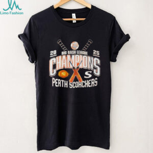 Perth Scorchers BBL 2024 2025 Champions Cricket Fan T Shirt