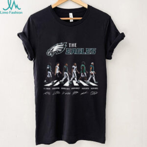 Philadelphia Eagles Abbey Road Signatures T shirt Philadelphia Eagles Abbey Road Signatures T shirt