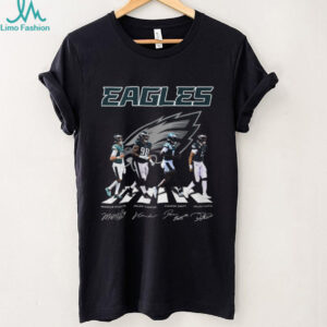 Philadelphia Eagles Brotherly Love Walk Signatures T Shirt Philadelphia Eagles Brotherly Love Walk Signatures T Shirt