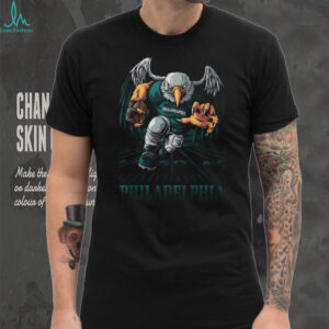 Philadelphia Football Eagle Swoop Action Tshirt