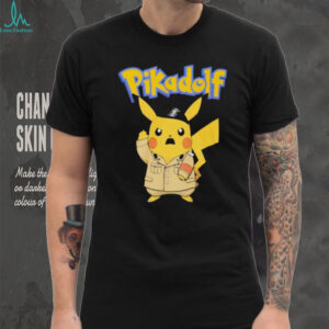 Pikadolf Satirical Pikachu Parody Dark Humor Graphic T Shirt