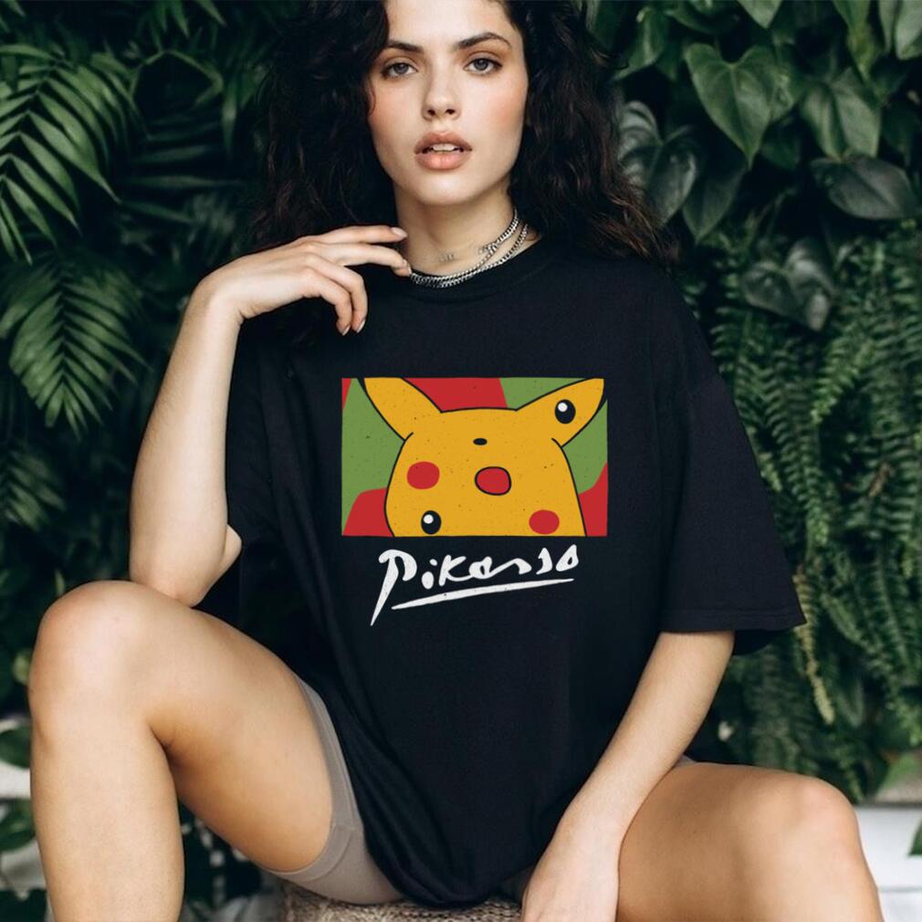 Pikasso Pikachu Cubism Abstract Art Parody Pokémon T Shirt Pikasso Pikachu Cubism Abstract Art Parody Pokémon T Shirt