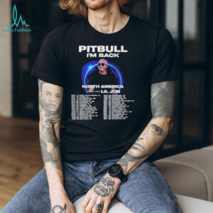 Pitbull I m Back North America Tour 2026 Shirt