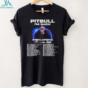Pitbull I m Back North America Tour 2026 Shirt