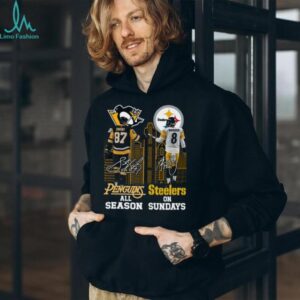 Pittsburgh Pride Sidney Crosby & Aaron Rodgers Penguins All Season, Steelers On Sundays T Shirt