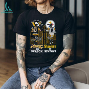 Pittsburgh Pride Sidney Crosby & Aaron Rodgers Penguins All Season, Steelers On Sundays T Shirt