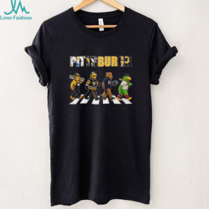 Pittsburgh Sports Mascots Abbey Road T Shirt