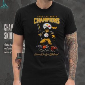 Pittsburgh Steelers Football AFC North Division Champions here we go Steelers shirt