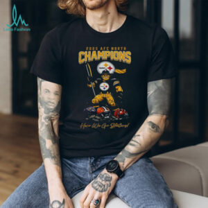 Pittsburgh Steelers Football AFC North Division Champions here we go Steelers shirt