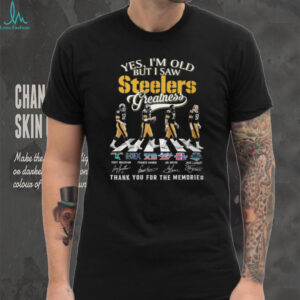 Pittsburgh Steelers Legends Abbey Road Greatness Signature T Shirt