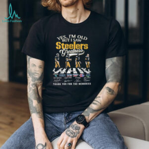 Pittsburgh Steelers Legends Abbey Road Greatness Signature T Shirt