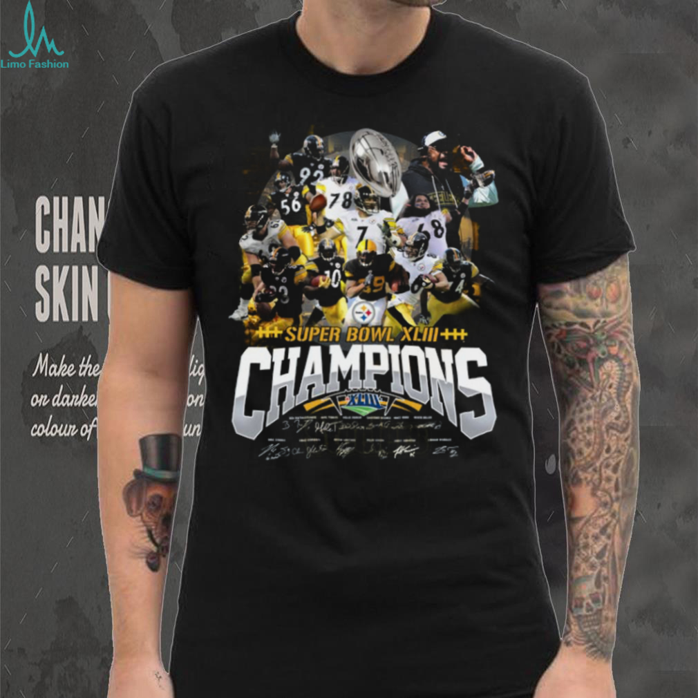 Pittsburgh Steelers Super Bowl XLIII Champions Shirt Pittsburgh Steelers Super Bowl XLIII Champions Shirt