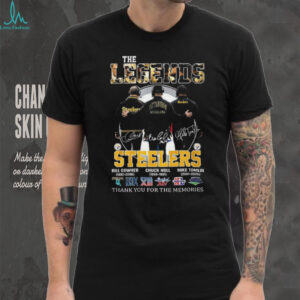 Pittsburgh Steelers The Legends thank you for the memories signature shirt
