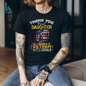 Proud Daughter of A Vietnam Veteran Ladies T Shirt