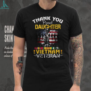 Proud Daughter of A Vietnam Veteran Ladies T Shirt