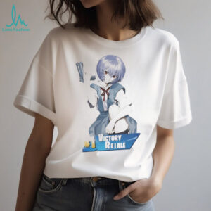 Rei Ayanami Victory Reiale Evangelion Anime Gamer Graphic T Shirt