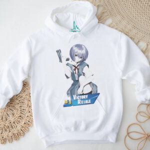Rei Ayanami Victory Reiale Evangelion Anime Gamer Graphic T Shirt