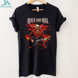 Reich Und Roll Heavy Metal Parody Graphic T Shirt