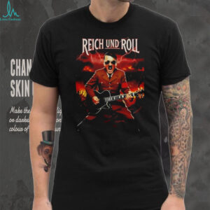 Reich Und Roll Heavy Metal Parody Graphic T Shirt