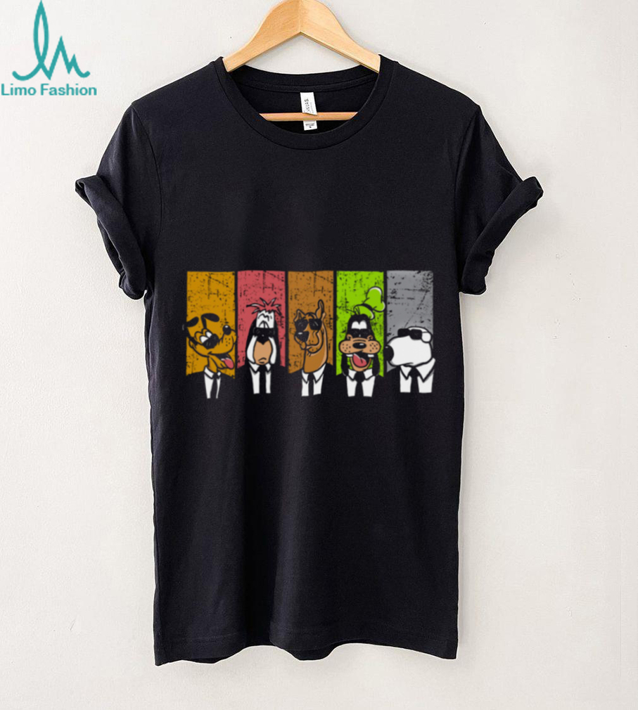 Reservoir Dogs Style Cartoon Hounds Pop Culture Mashup T Shirt Reservoir Dogs Style Cartoon Hounds Pop Culture Mashup T Shirt