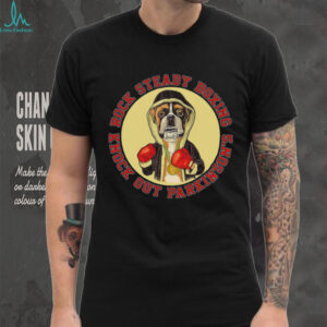 Rock Steady Boxing Knockout Parkinsons Boxer Dog Shirt