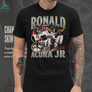 Ronald Acuña Jr. Atlanta Braves Vintage Style T Shirt