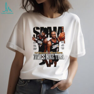 SLAM Magazine VJ Edgecombe & Tyrese Maxey 76ers Basketball T Shirt